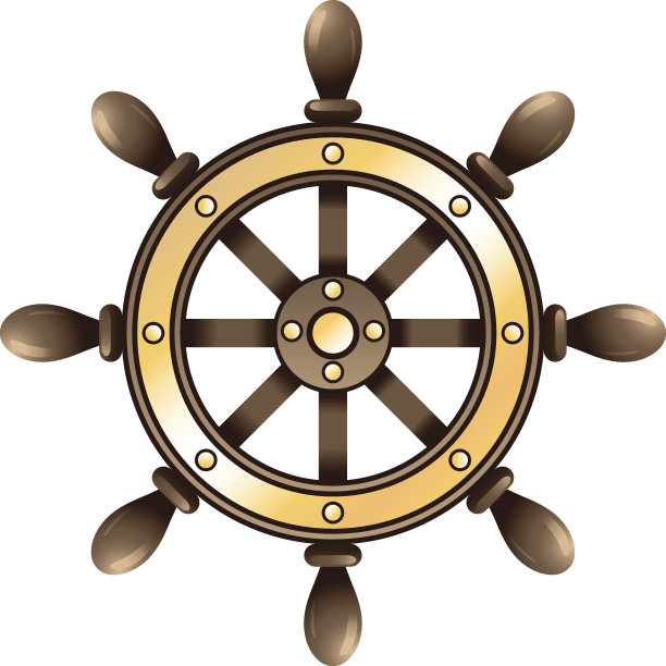 船的方向盘图片下载