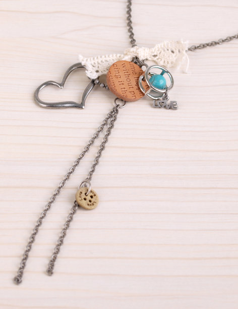 爱手工制作的项链图片下载