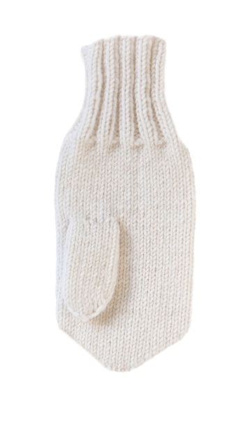 手工制作的羊毛手套。图片下载