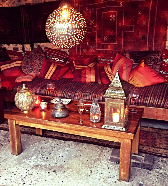 摩洛哥风格主题坐席区图片下载