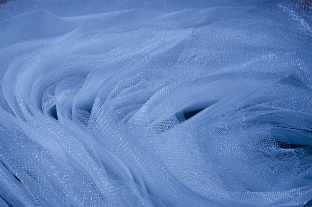 蓝色的薄纱图片下载