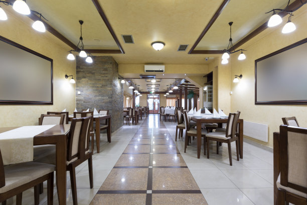 酒店餐厅的内部图片下载