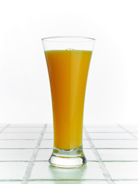 橙汁玻璃图片下载