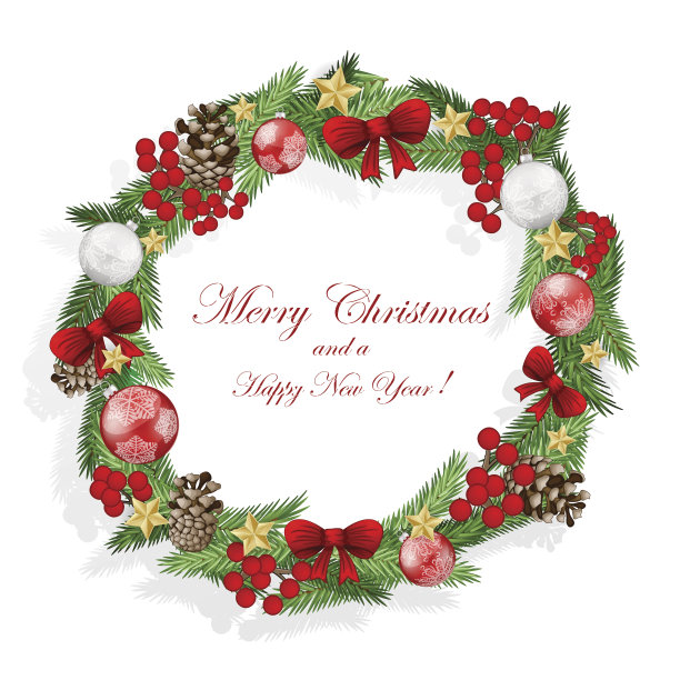 圣诞装饰背景图片下载