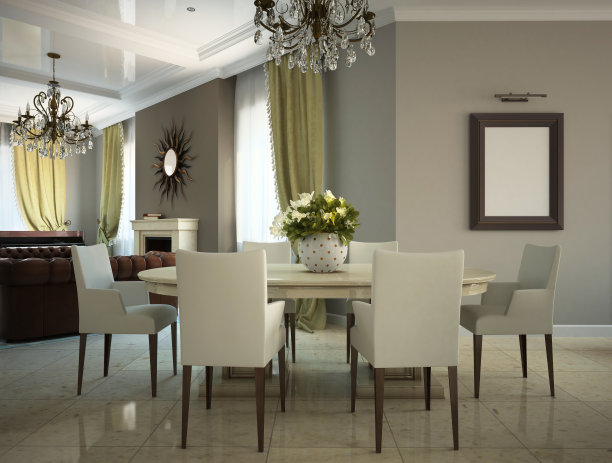 乡村别墅客厅的一部分图片下载