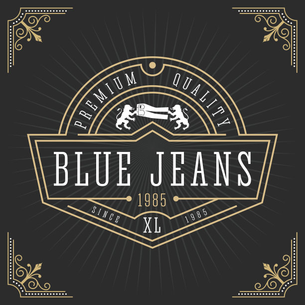 复古线框架设计为您的产品素材图片