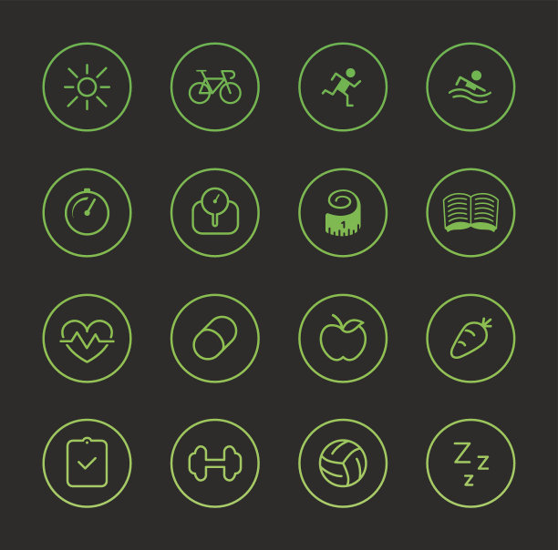 健身的图标图片下载