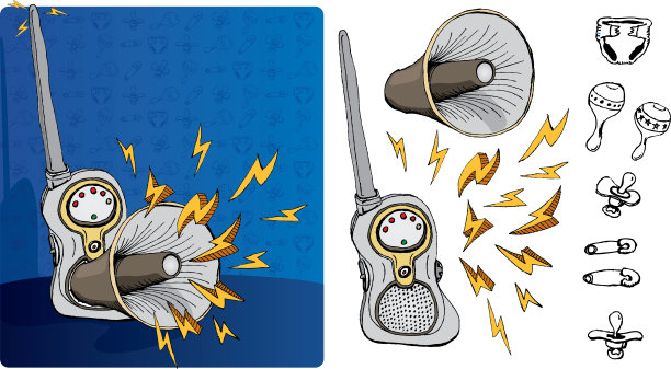 超级大声婴儿监视器图片下载