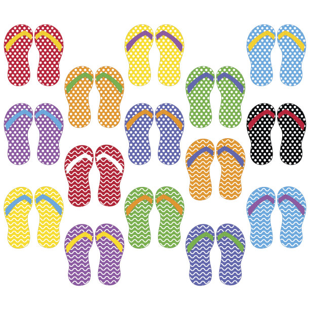 人字拖的插图图片下载