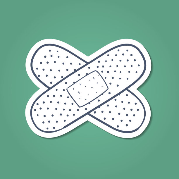 补丁的十字架。图片下载