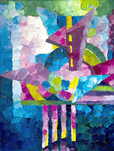 几何形状的镶嵌图片下载