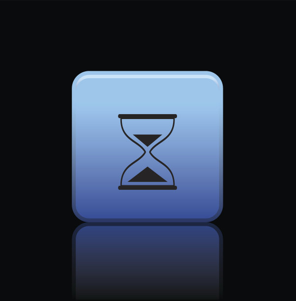 沙漏按钮图标图片下载