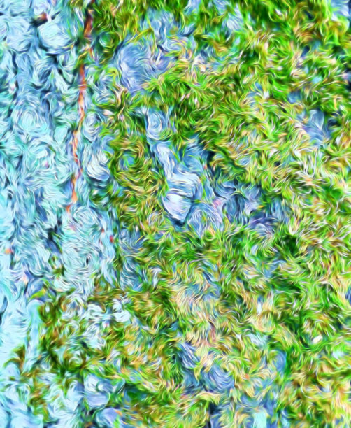 抽象的绿色和灰色结构图片下载