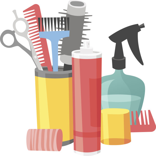 理发师的图标向量图片下载