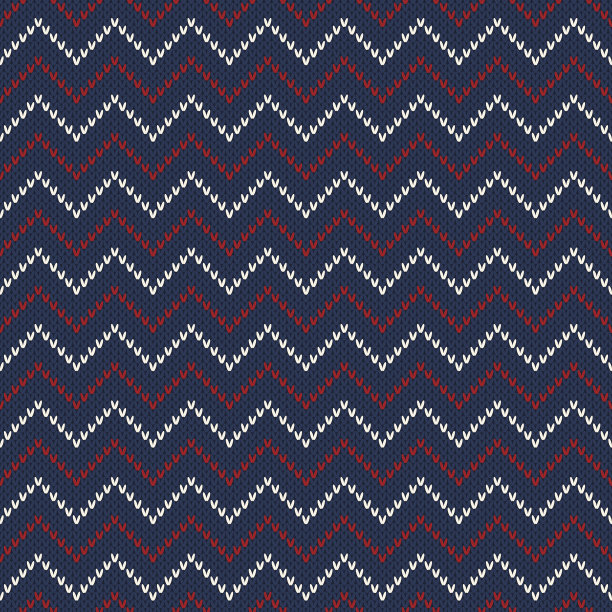 冬季毛衣设计。无缝针织图案图片下载