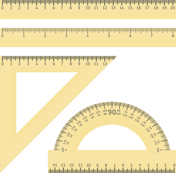 统治者和量角器图片下载