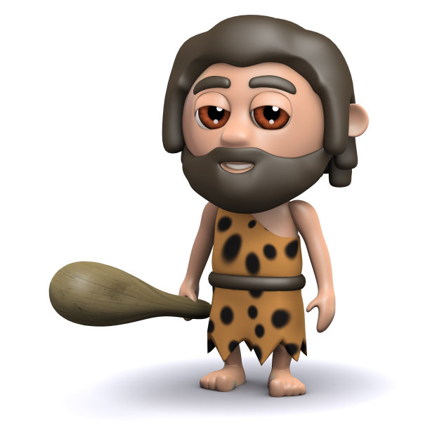 3d穴居人与俱乐部图片下载