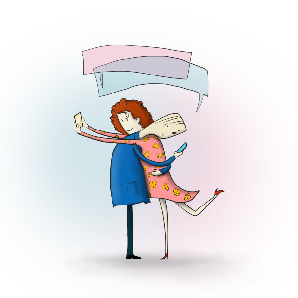 社交媒体生活方式图片下载