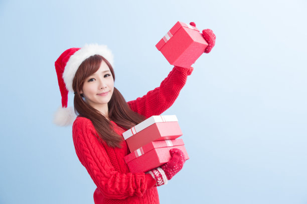 春节送礼物图片素材ID：132049030