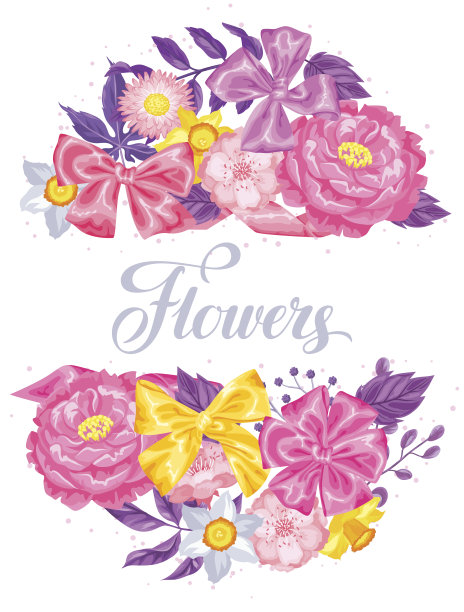 邀请卡与装饰精美的鲜花。婚礼请柬图片图片下载