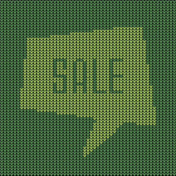 绿色针织销售泡沫图片下载