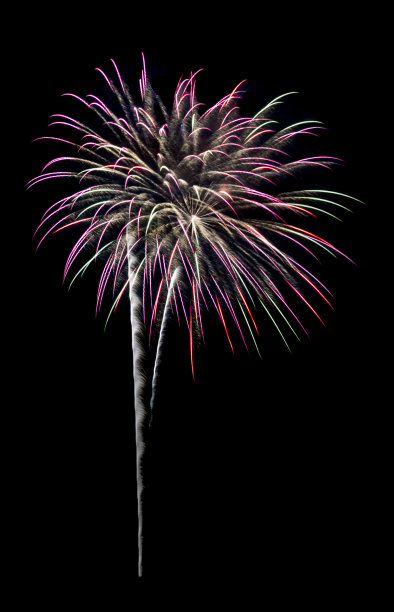 烟花孤立图片下载