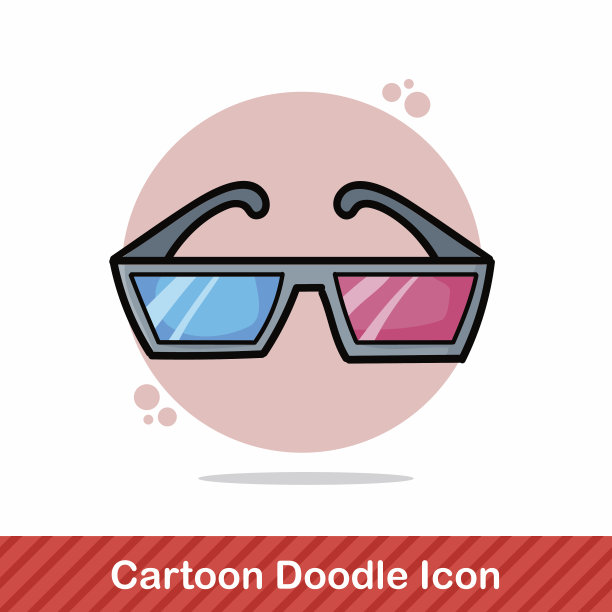 3 d眼镜涂鸦图片下载