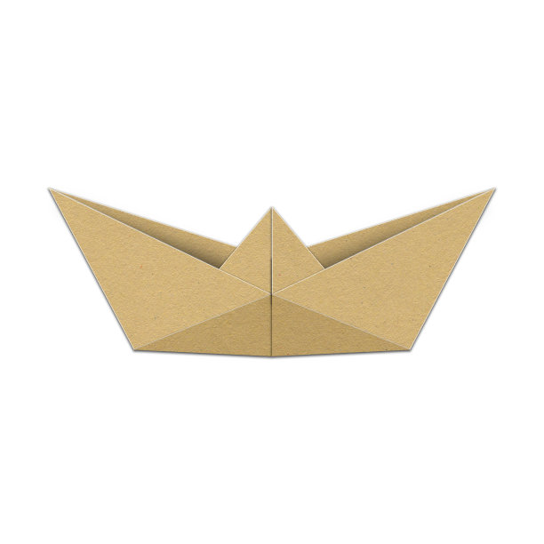 折纸船纸艺术图片下载