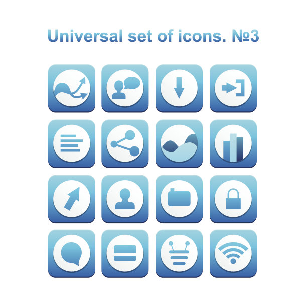 通用图标集图片下载