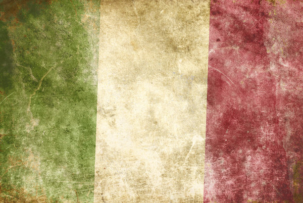 枯燥乏味的意大利国旗图片下载