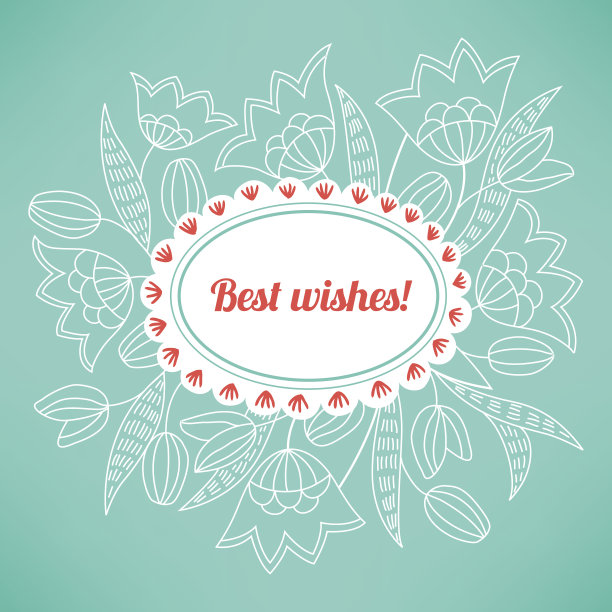 带有郁金香的贺卡图片下载