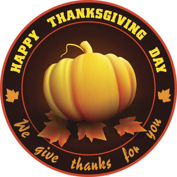 感恩节设计元素用南瓜图片下载