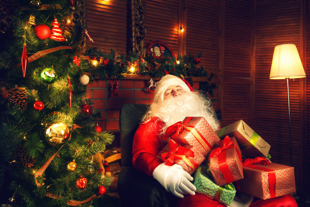 真正的圣诞老人。图片下载