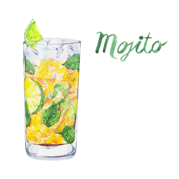 Mojito。鸡尾酒。图片下载