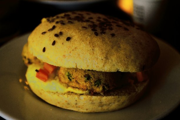 素食汉堡图片下载