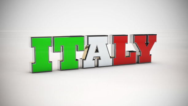意大利3d渲染文本图片下载