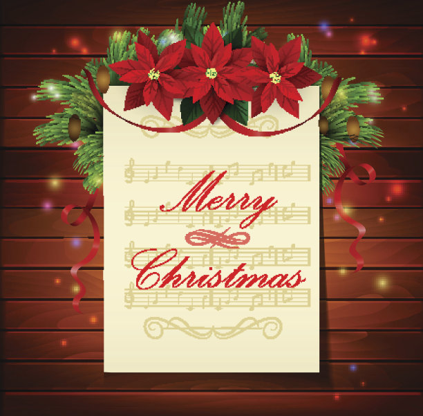 圣诞树圣诞背景图片下载