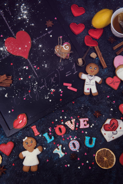 数学，心，爱的公式图片下载