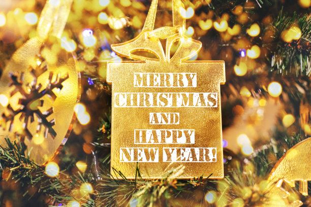 圣诞背景与节日装饰图片下载