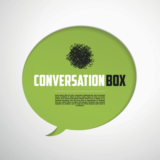 对话框与文字信息平面插图隔离图片下载