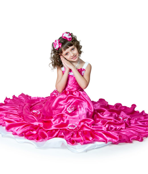 那个穿着漂亮裙子的女孩图片下载