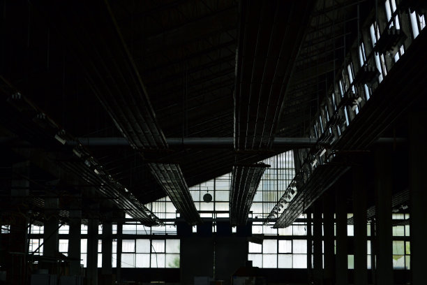 废弃的工厂图片下载