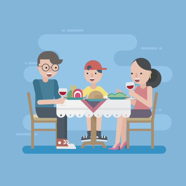 家庭聚餐图片下载