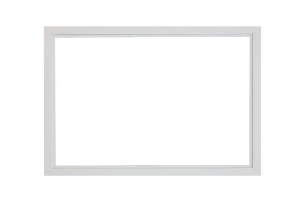 白色背景上的空白框架图片下载