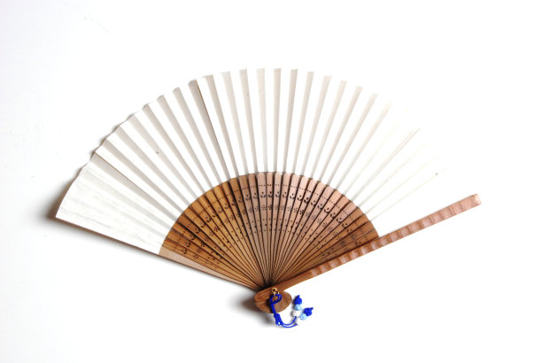 欧莱雅手扇孤立在白色背景上图片下载