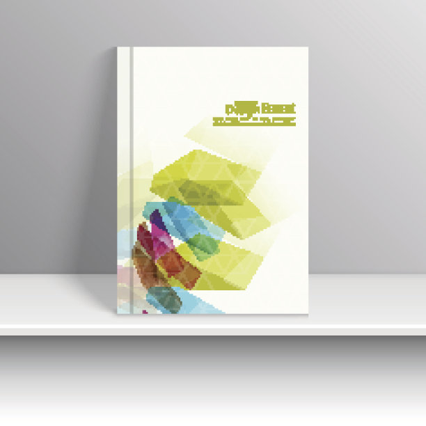 彩色水晶杂志封面图片下载