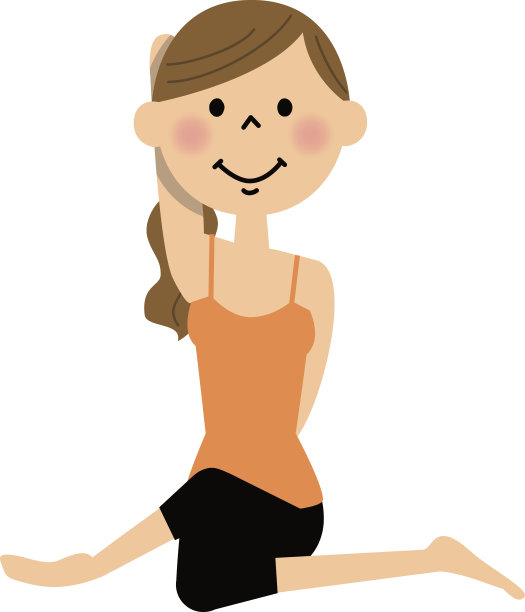 做瑜伽的女人图片下载