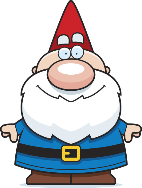 卡通Gnome微笑图片下载