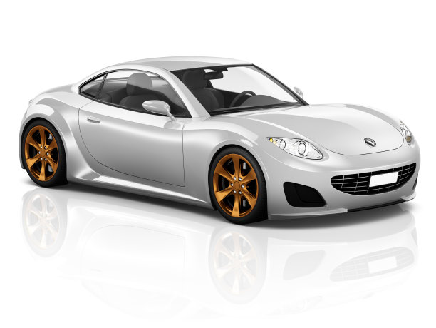 3D跑车车辆运输插图概念图片下载