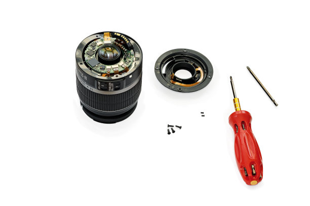 拆卸镜头。图片下载